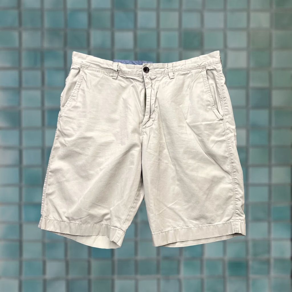 J.Crew J.CREW Chino Shorts Mens 35 Beige Cotton Club Resort Wear Golf Tennis Athleisure Size US 36 / EU 52 - 1 Thumbnail