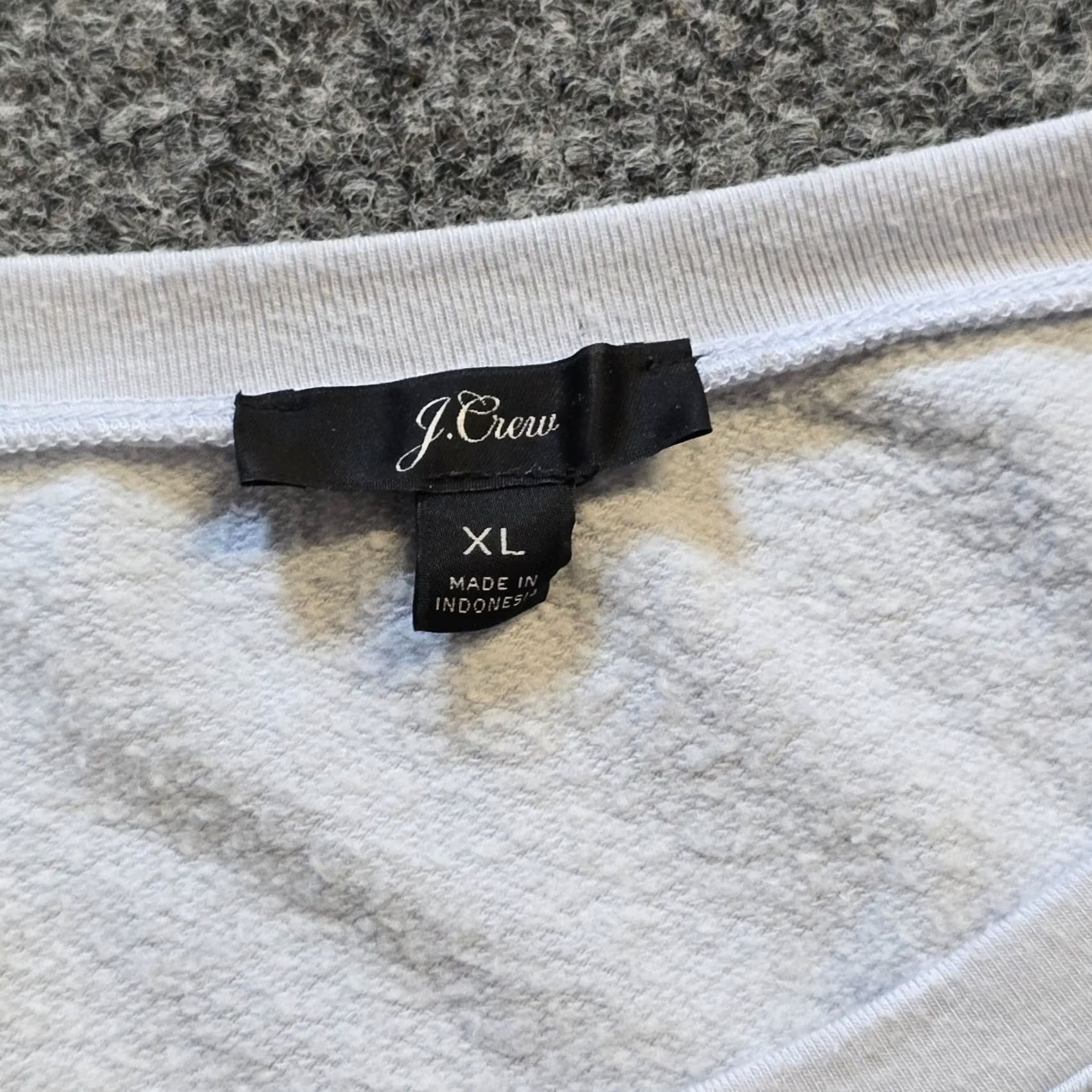 J.Crew J.CREW Sweater Womens Large Blue Crew Neck Pocket Sweatshirt Lounge Casual Shirt Size XL / US 12-14 / IT 48-50 - 5 Thumbnail