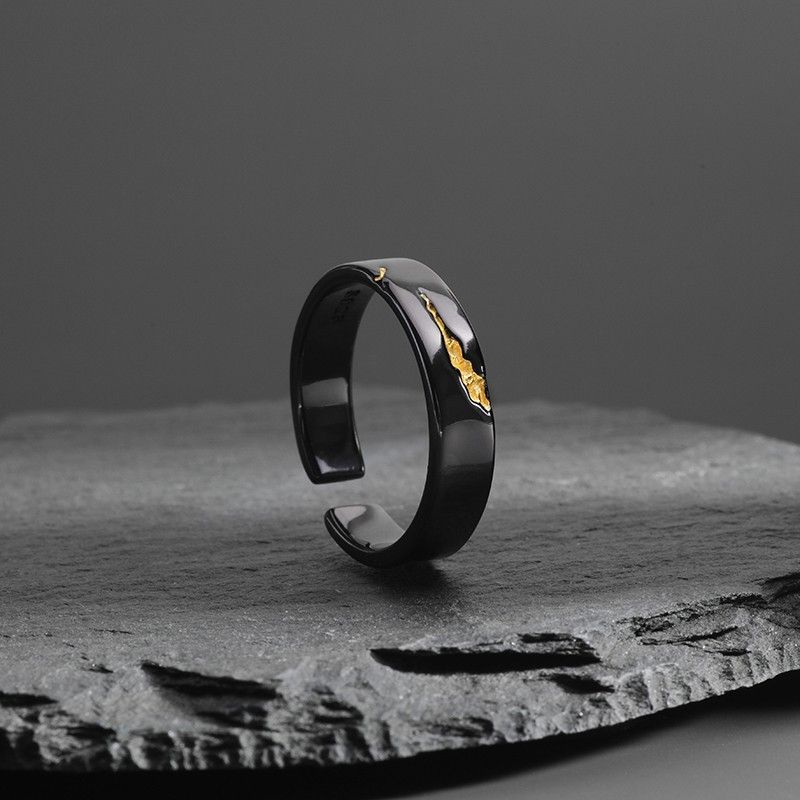 Jewelry Modern Jewelry Rings Open Size Chrome Ring (Size 7-13) Size ONE SIZE - 3 Thumbnail