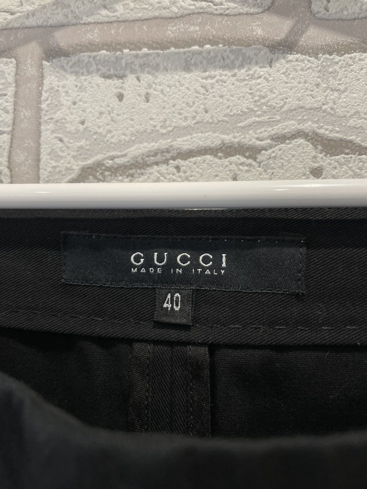 Gucci × Tom Ford Vintage Gucci midi black skirt Size 40" / US 18 - 5 Thumbnail