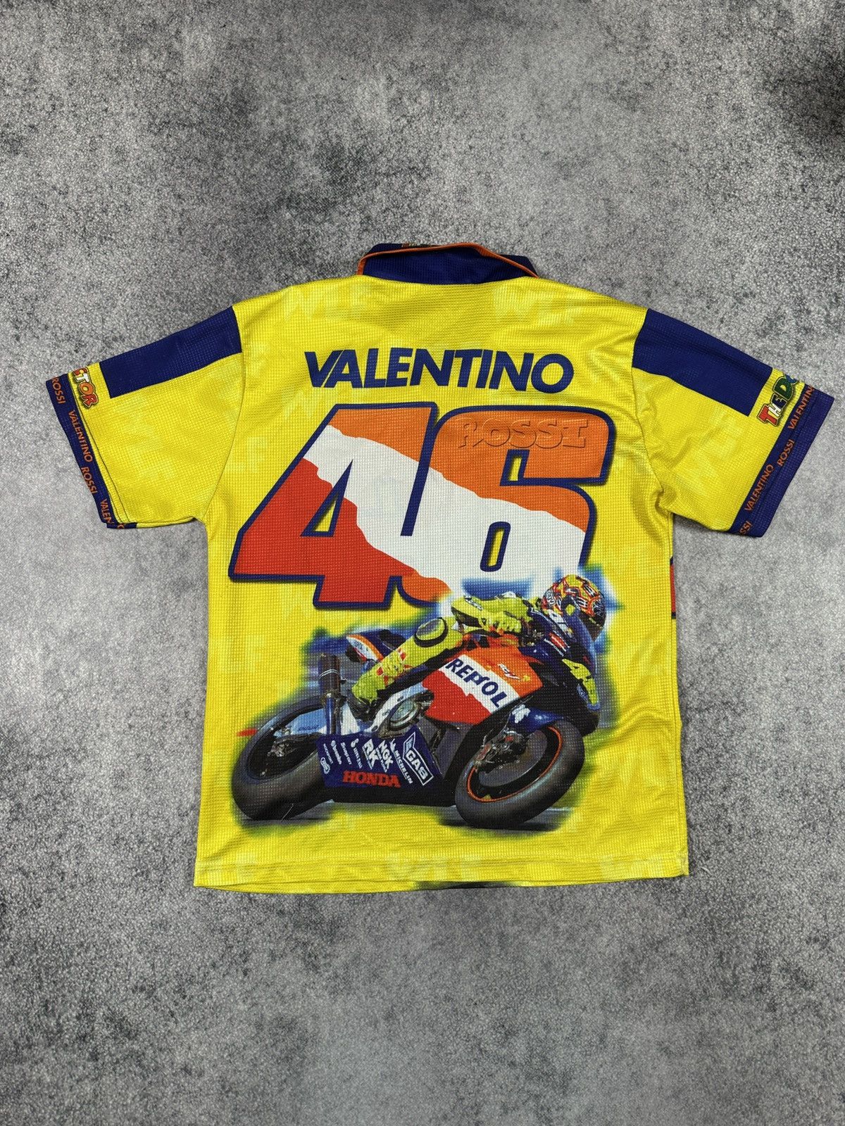 Vintage The Doctor 46 Valentino Rossi T-shirt Moto Racing Streetwear Size US M / EU 48-50 / 2 - 5 Thumbnail