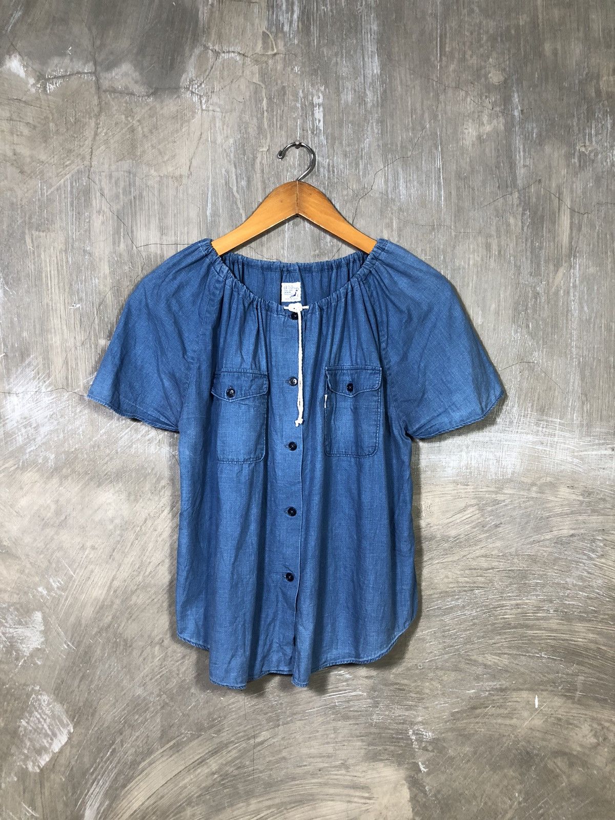 Orslow Orslow Button Up Women Blue Shirt Size S / US 4 / IT 40 - 1 Thumbnail