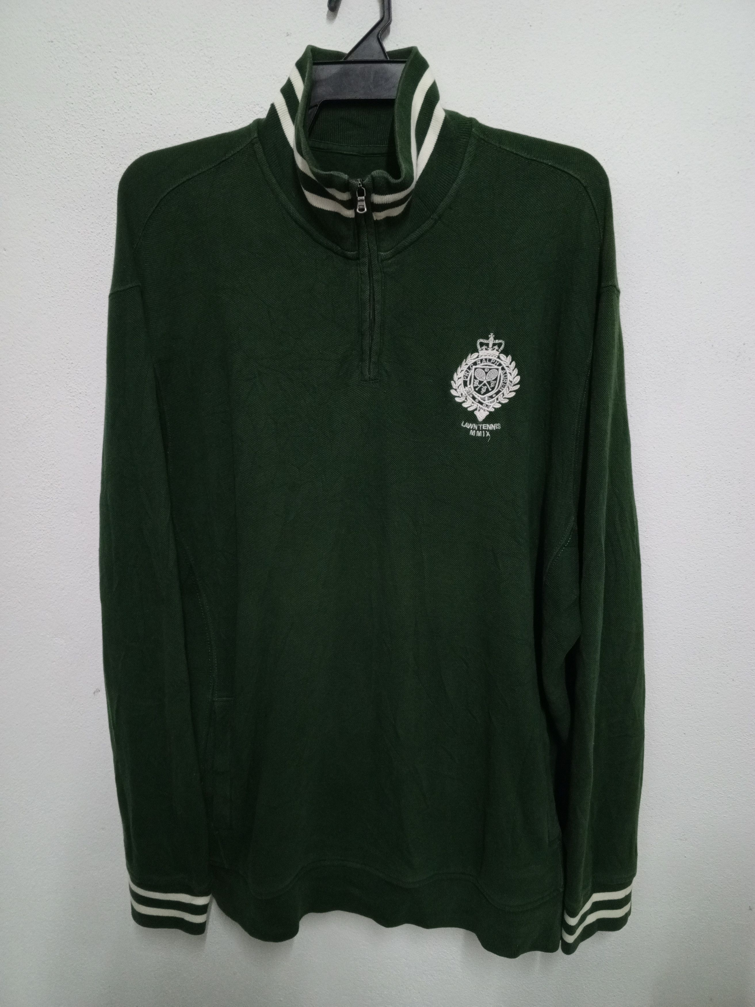 Polo Ralph Lauren HALFZIP POLO RALPH LAUREN LAWN TENNIS Size US XXL / EU 58 / 5 - 1 Thumbnail