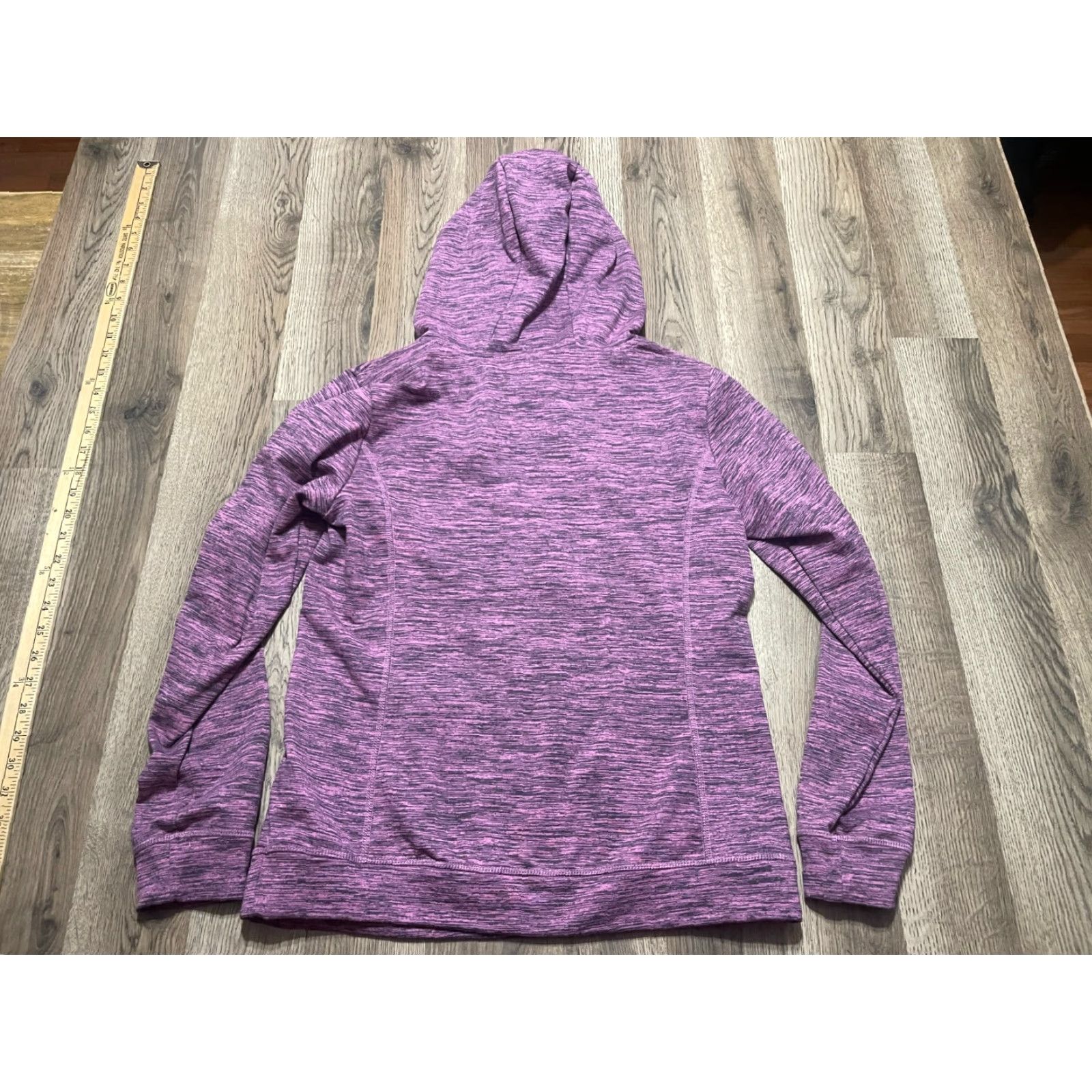 Vintage Crane Hoodie Women S Purple Long Sleeve Pullover Size S / US 4 / IT 40 - 2 Thumbnail