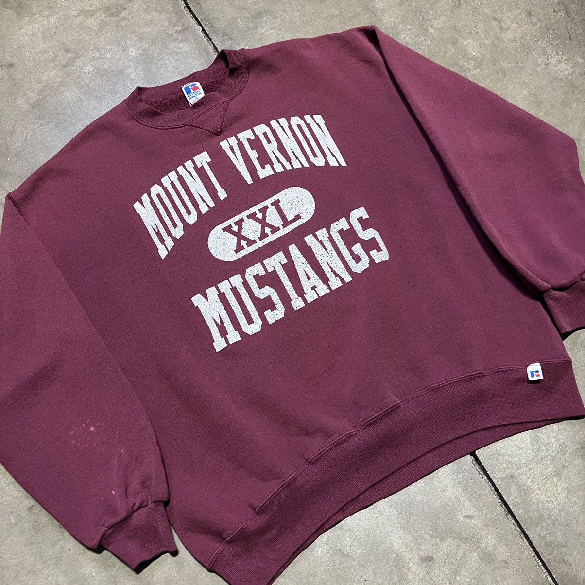 Russell Athletic Vintage 90s Russell Athletic Crewneck Sweatshirt USA Boxy Size US XL / EU 56 / 4 - 4 Thumbnail