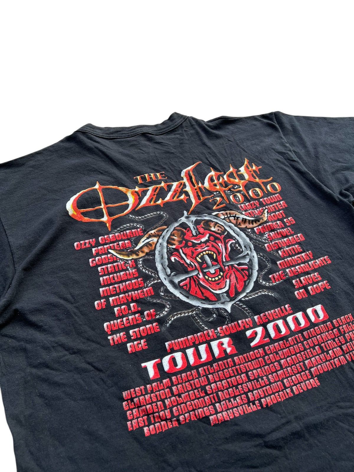 Band Tees 🔥Vintage The Ozz Fest Pumpjack soulfly Reveille Tour 2000’s Size US XL / EU 56 / 4 - 17 Thumbnail