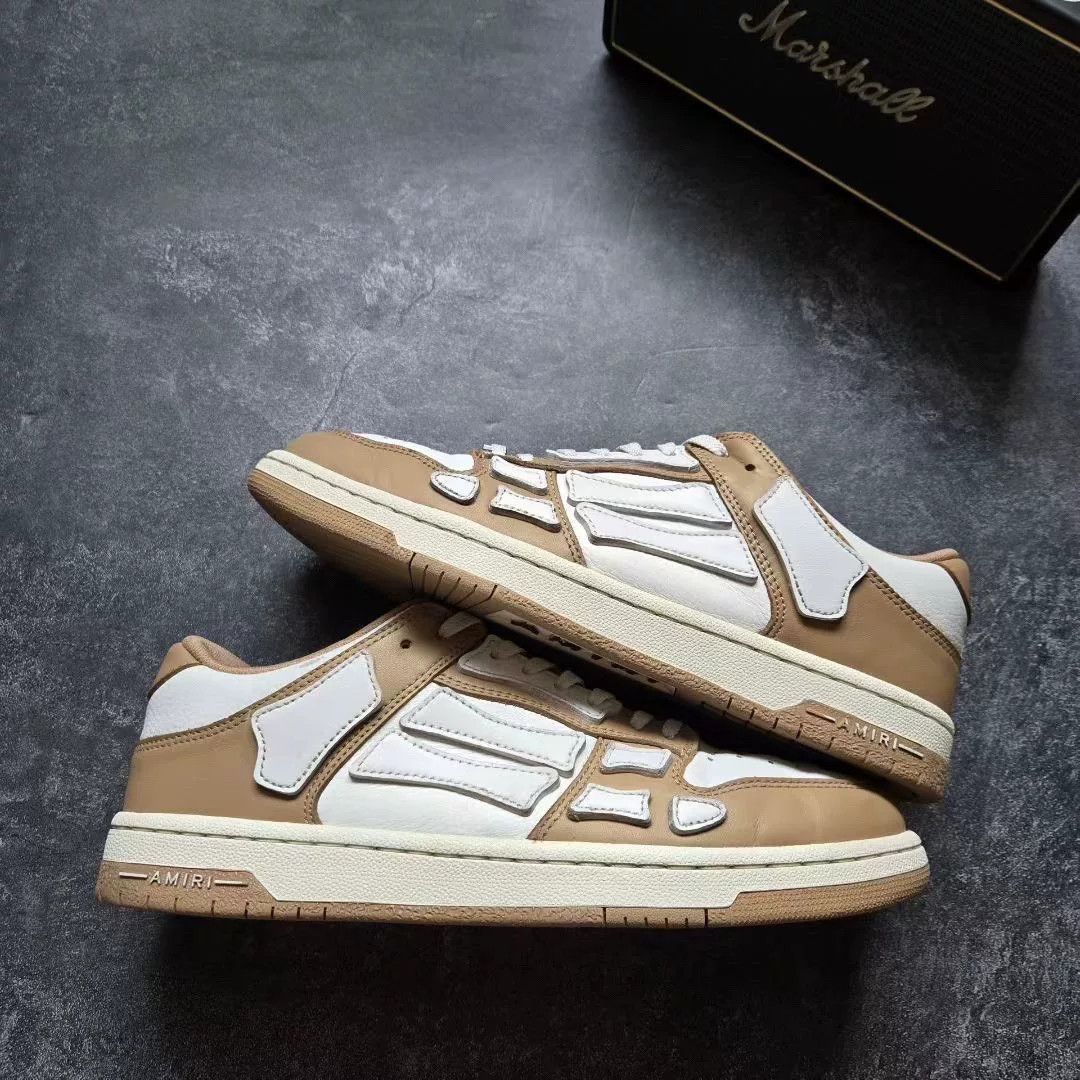 Amiri Amiri White Lowtop Sneakers 42 Men Size US 9 / EU 42 - 1 Thumbnail