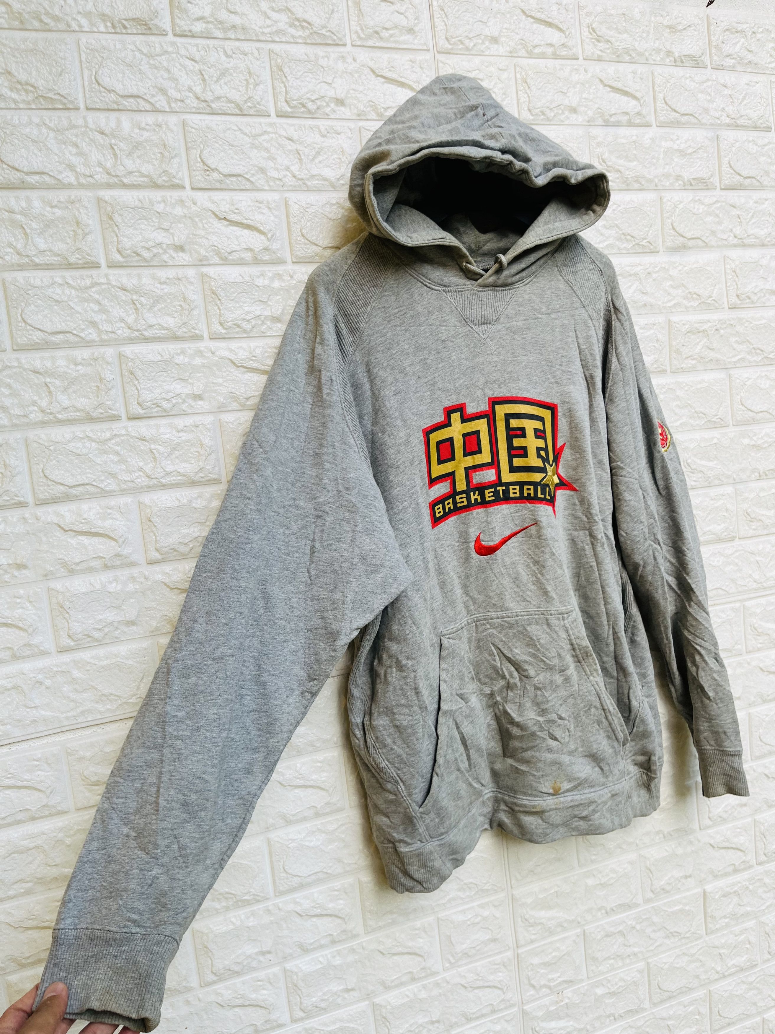 Japanese Brand Vintage Nike Chinese Basketball Streetwear Fashion Style Size US L / EU 52-54 / 3 - 4 Thumbnail