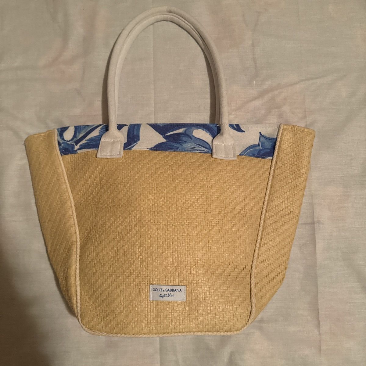 Dolce & Gabbana Dolce Gabbana D&G Straw Weave Tote Size ONE SIZE - 1 Thumbnail