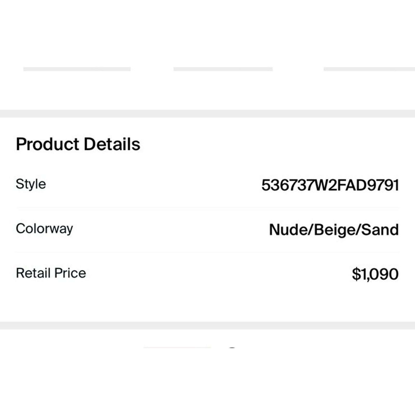 Balenciaga Size 46EU/13US- Balenciaga Triple S Beige NEW Size US 13 / EU 46 - 11 Thumbnail