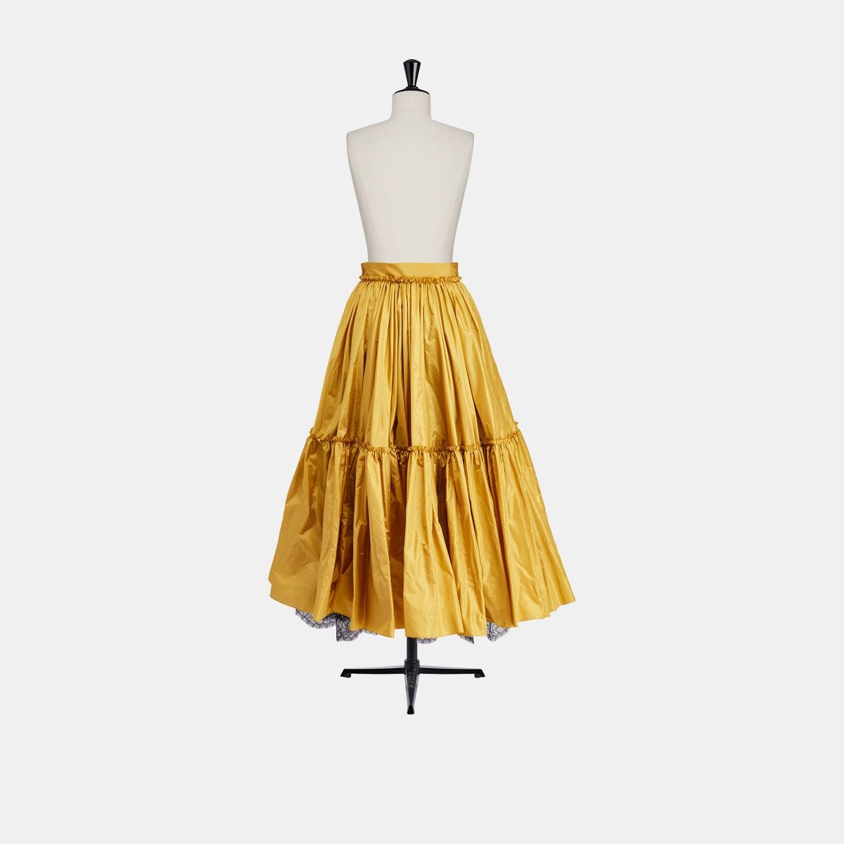 Dior o1bcso1str0225 Skirt in Yellow Size 28" / US 6 / IT 42 - 2 Thumbnail