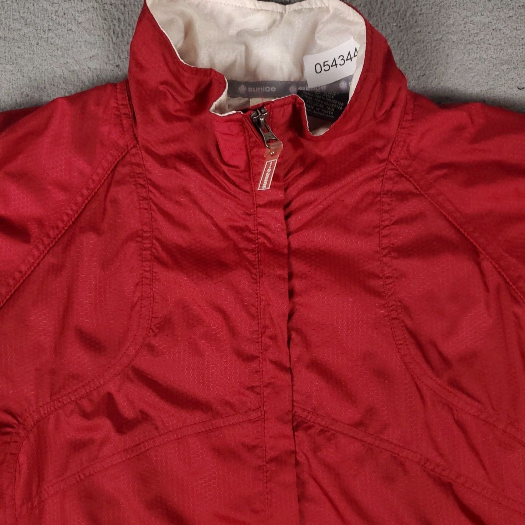 Vintage Sunice Jacket Mens Size XL Red Vintage Golf Full Zip Windbreaker Coat Size US XL / EU 56 / 4 - 2 Thumbnail