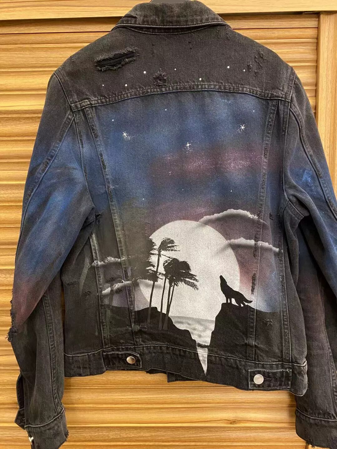 Amiri amiri starry night wolf jacket size S Size US S / EU 44-46 / 1 - 2 Thumbnail