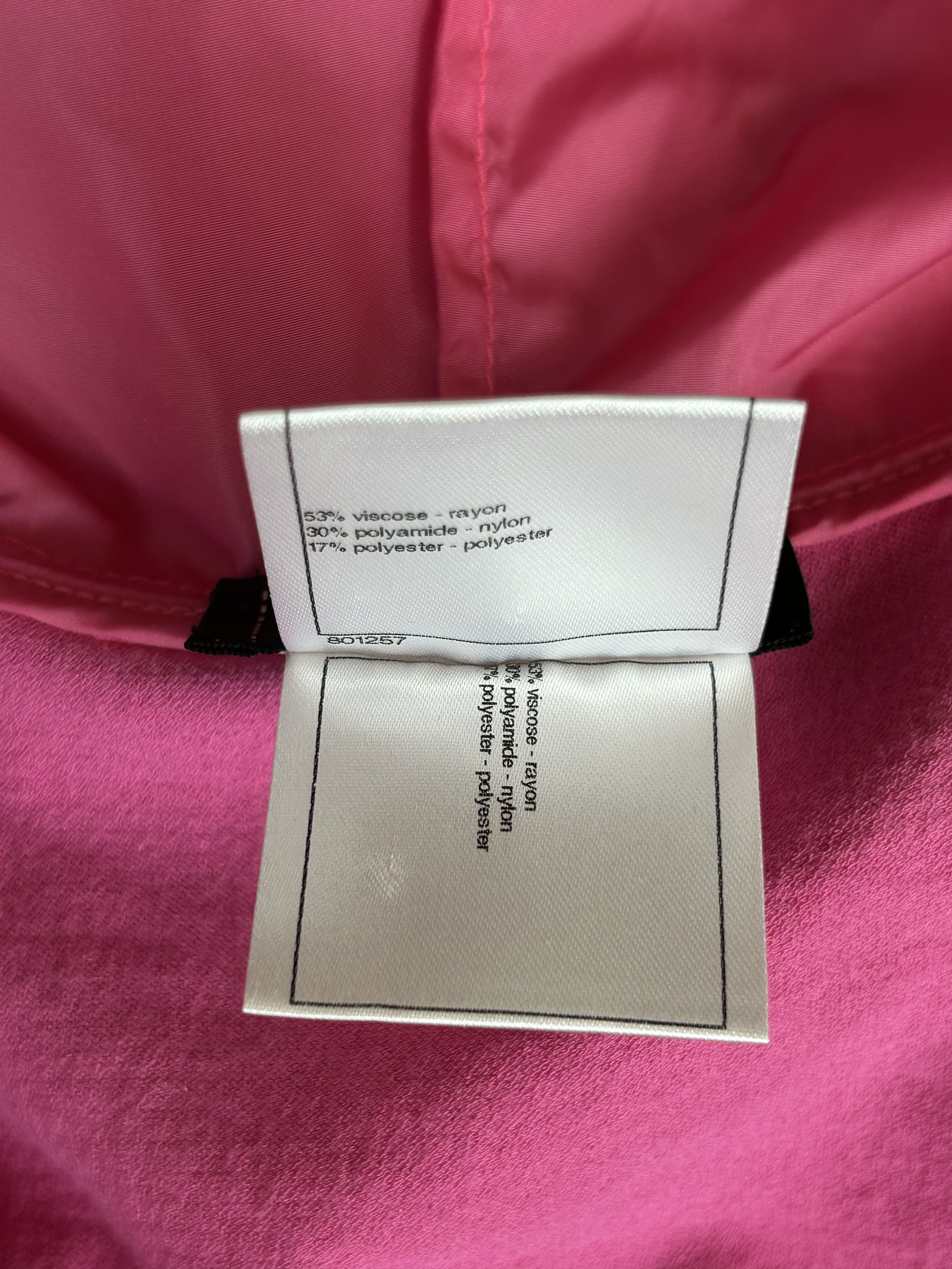 Chanel Chanel Pink Nylon Hooded Hybrid Vest Size M / US 6-8 / IT 42-44 - 4 Thumbnail