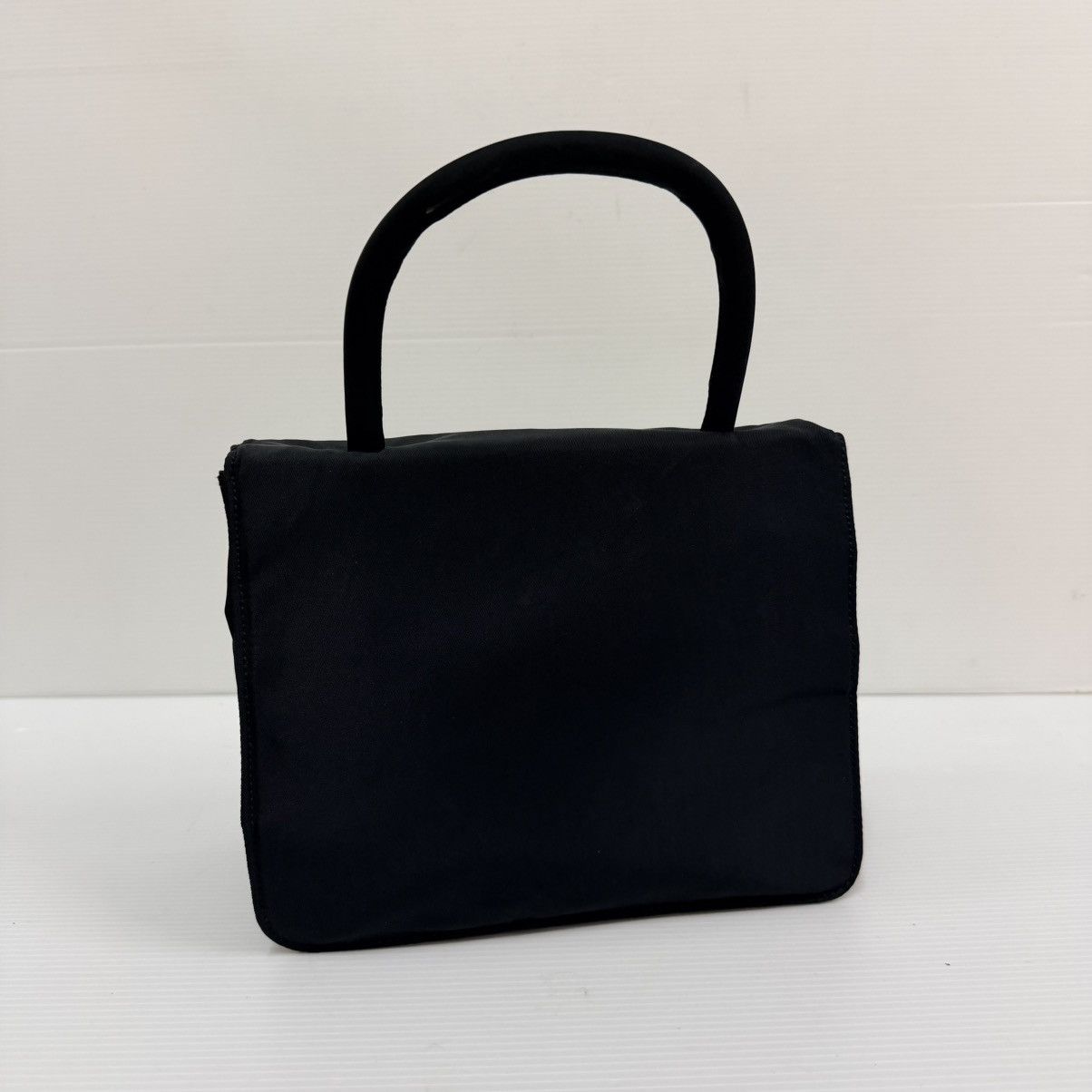 Prada Prada Nylon Black Top Handle Dinner Bag Size ONE SIZE - 2 Thumbnail