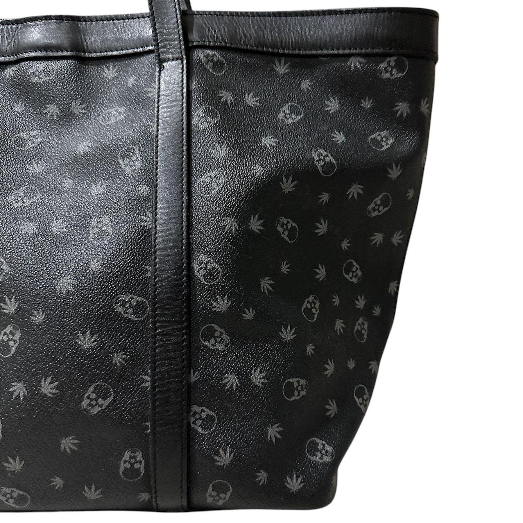 Lucien Pellat-Finet 🔥LPF Skull Hemp Leather Tote Bag Size ONE SIZE - 3 Thumbnail