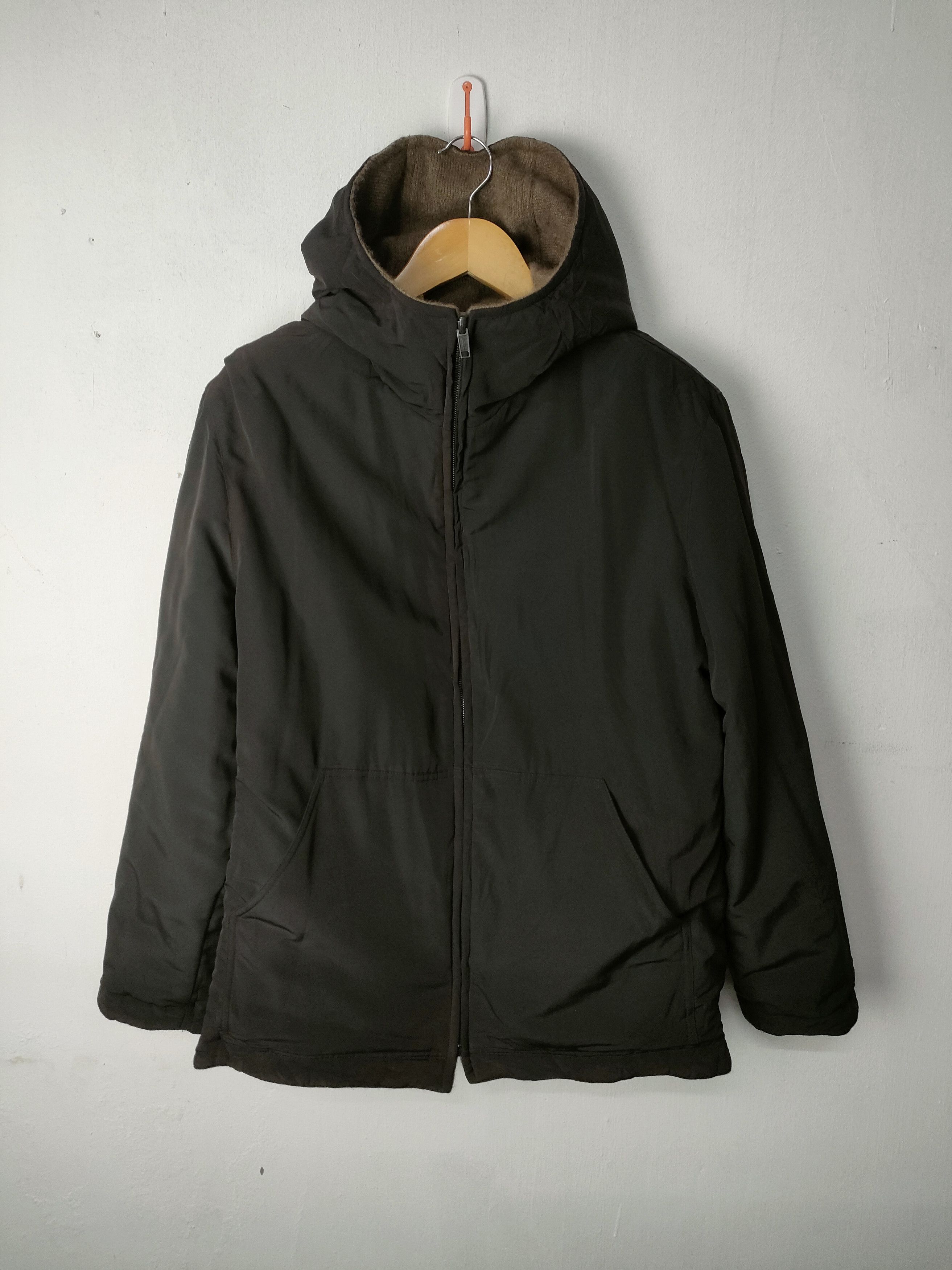 Agnona Agnona Reversible Zipper Hoodie Jacket Size US L / EU 52-54 / 3 - 9 Thumbnail