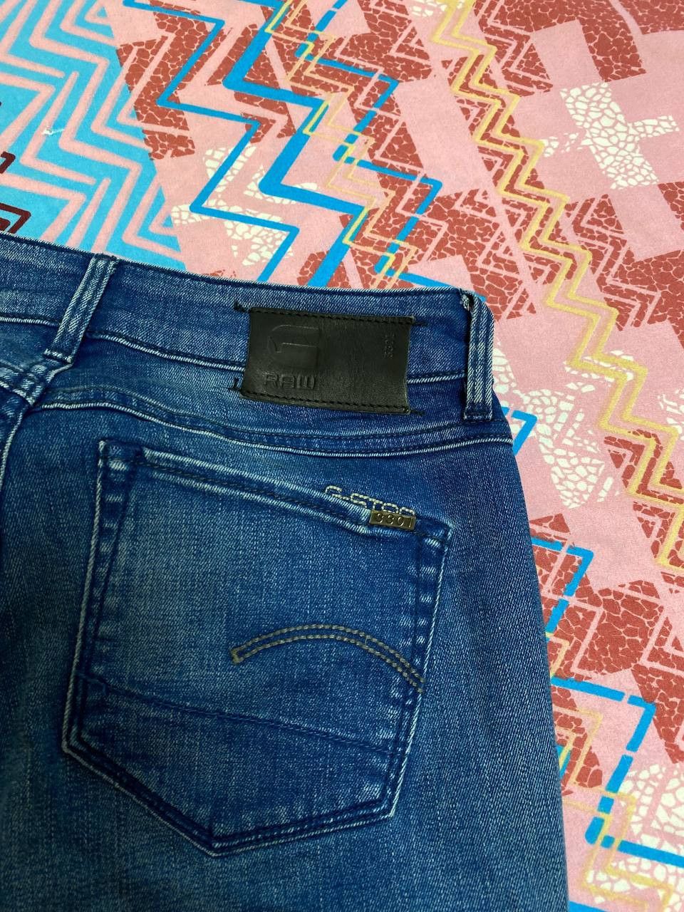 G-Star × Vintage G Star raw Vintage Distressed Skinny Jeans Size 27" / US 4 / IT 40 - 13 Thumbnail
