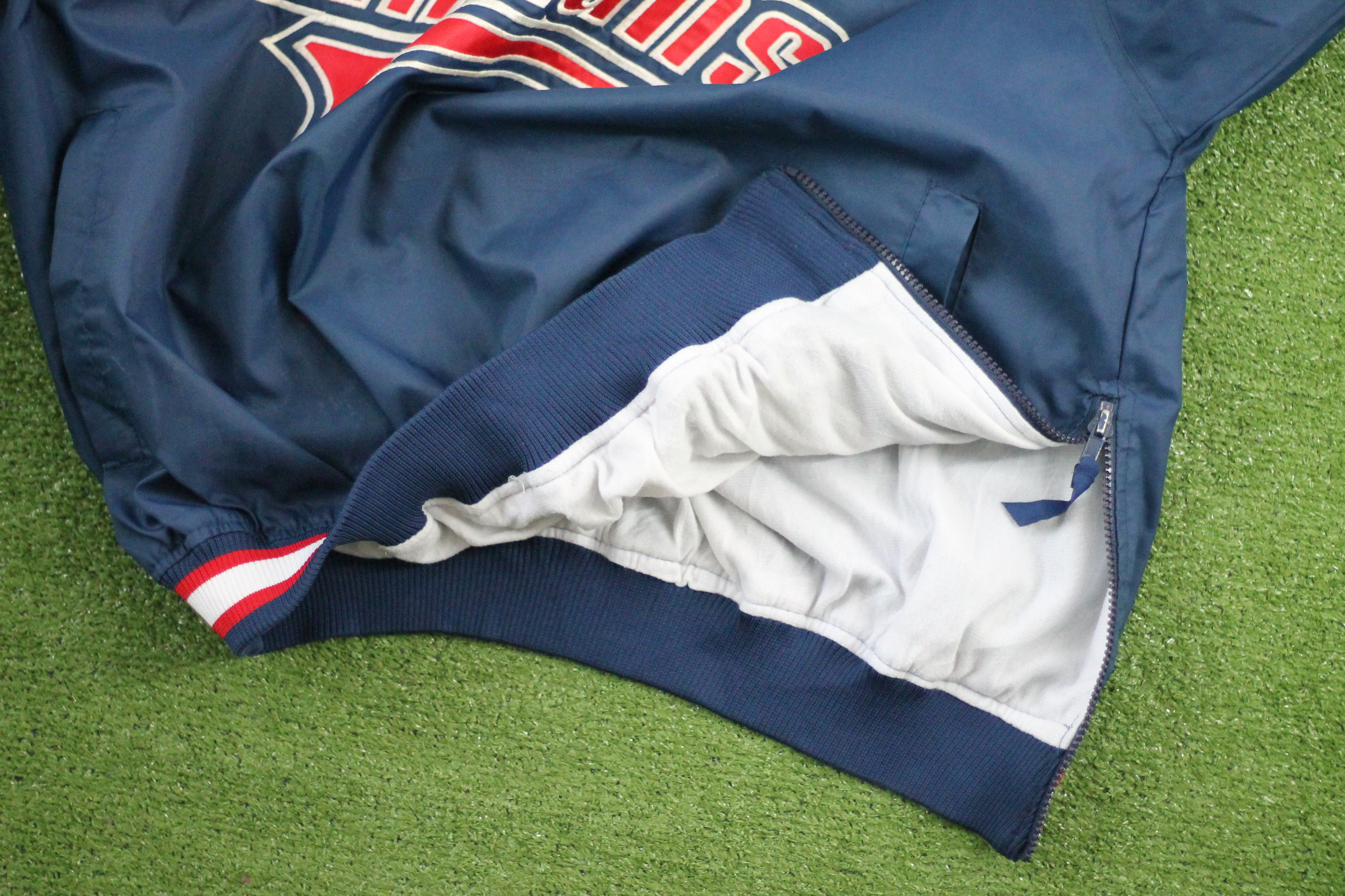 MLB × Starter × Vintage Vintage 90's STARTER x CLEVELAND INDIANS Jacket. Size US L / EU 52-54 / 3 - 9 Thumbnail