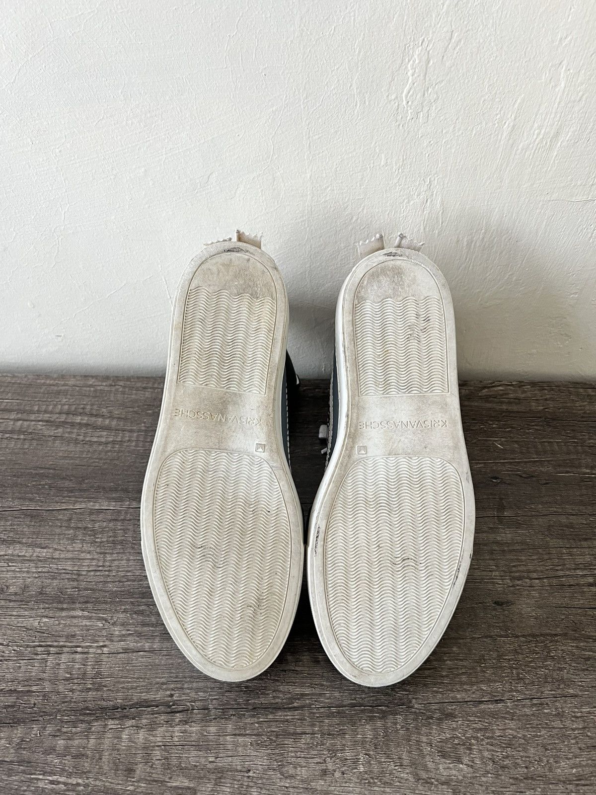 Kris Van Assche KRIS VAN ASSCHE LACED BACKZIP SNEAKERS Size US 6 / EU 39 - 9 Thumbnail