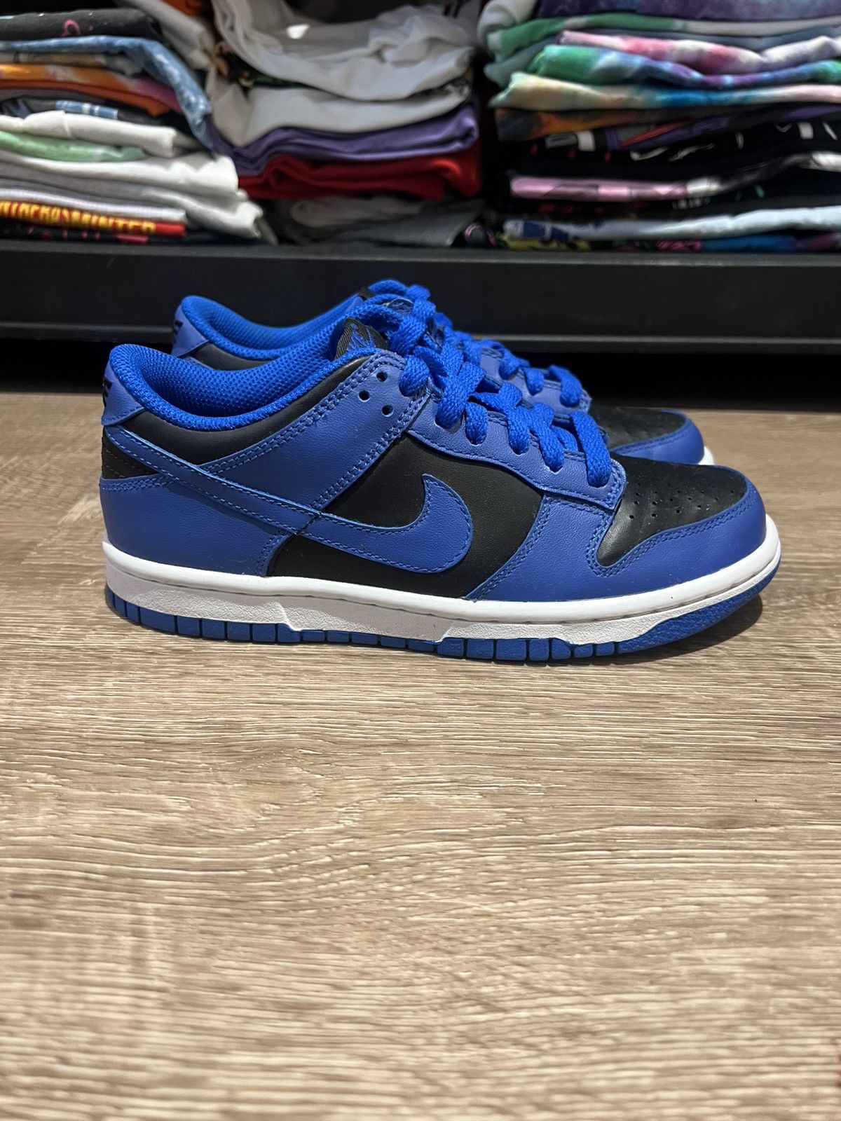 Nike Nike Dunk Low Hyper Cobalt Size 4Y GS CW1590-001 Size US 5.5 / IT 35.5 - 1 Thumbnail