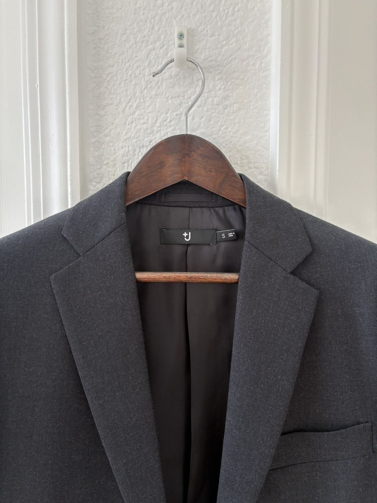 Jil Sander × Uniqlo +J wool jacket - dark gray Size US S / EU 44-46 / 1 - 3 Thumbnail