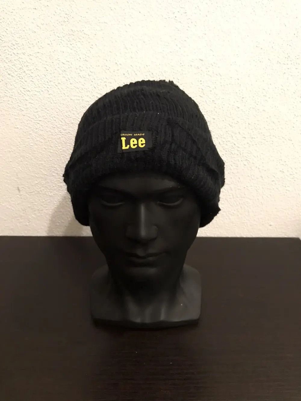 Lee × Vintage Lee Plain Beanie Hat Size ONE SIZE - 2 Thumbnail