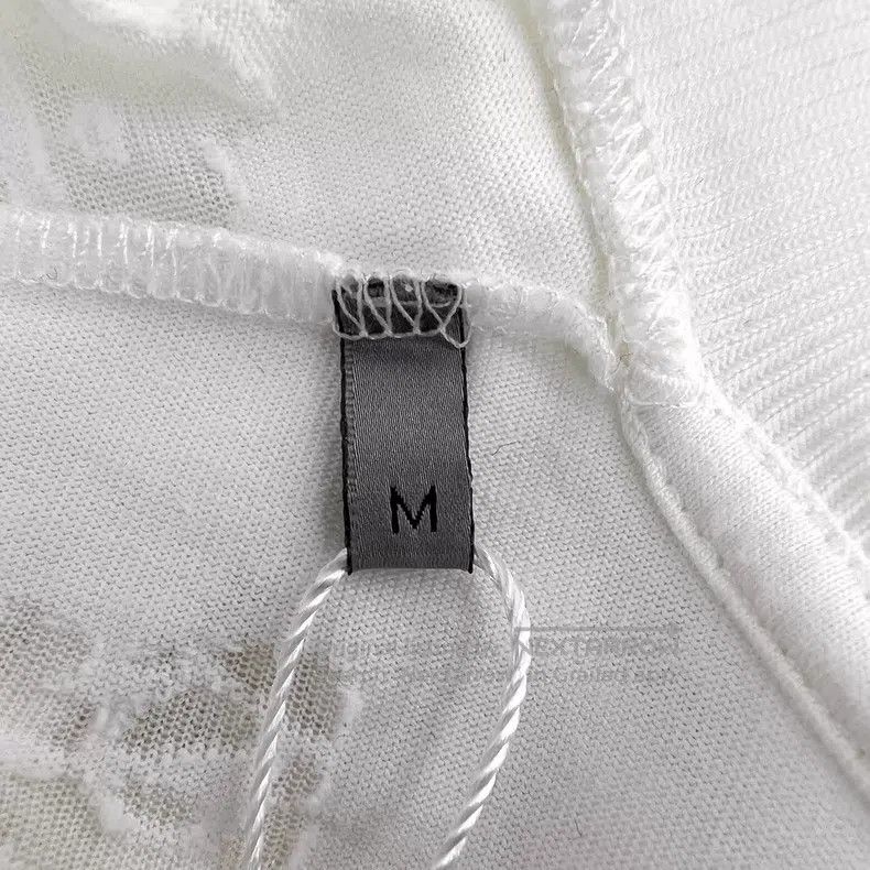 Dior Dior White destructive old flower jacquart cotton round-ne Size M / US 6-8 / IT 42-44 - 6 Thumbnail
