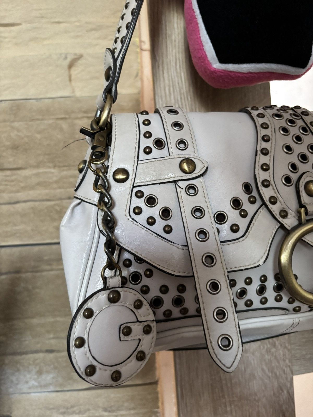 Guess × Vintage shoulder bag vintage real leather guess avant garde Size ONE SIZE - 3 Thumbnail