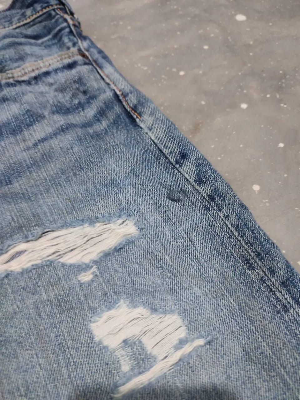 Evisu Evisu Selvedge Distressed Jeans Denim Pants Size US 32 / EU 48 - 14 Thumbnail