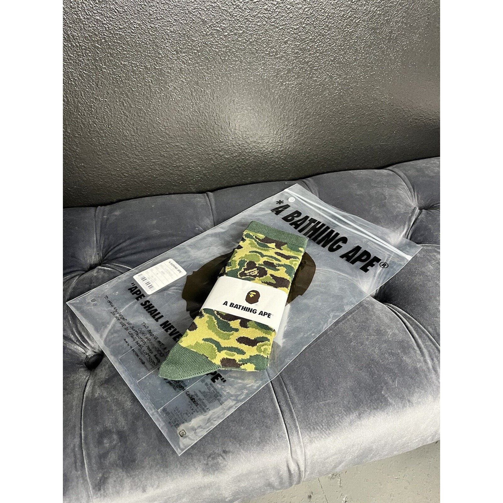 BAPE Abc Jacquard Socks Socks Green