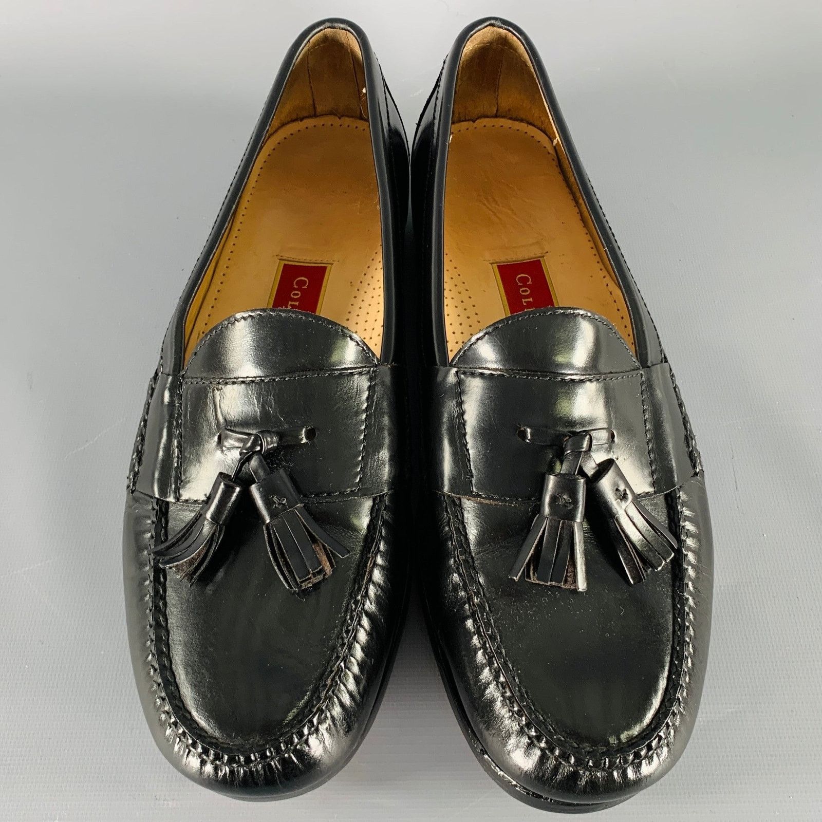 Cole Haan COLE HAAN Size 10 Black Leather Tassels Loafers Size US 10 / EU 43 - 4 Thumbnail