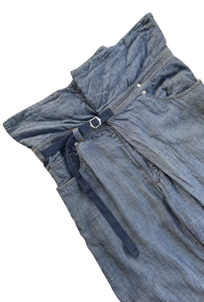 Fold Over Waist Baggy Pants