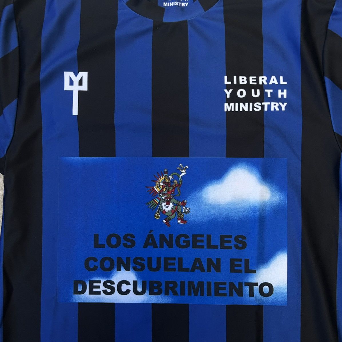 Liberal Youth Ministry Liberal Youth Ministry Blue Stripes Jersey Size US M / EU 48-50 / 2 - 3 Thumbnail