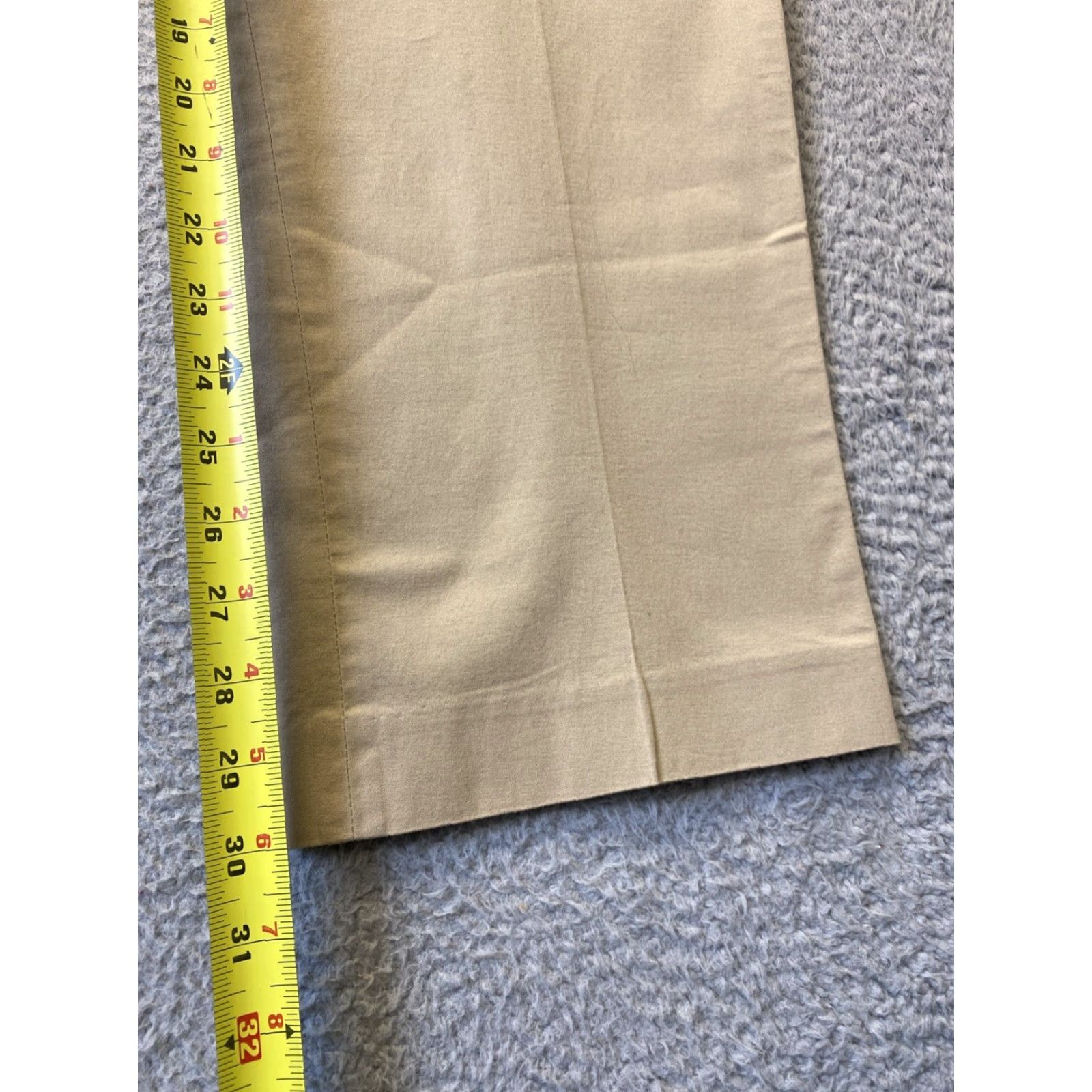 Ralph Lauren VINTAGE Lauren Ralph Lauren Chino Pants 37x30 Light Tan Mens Casual Workwear Size US 37 - 5 Thumbnail