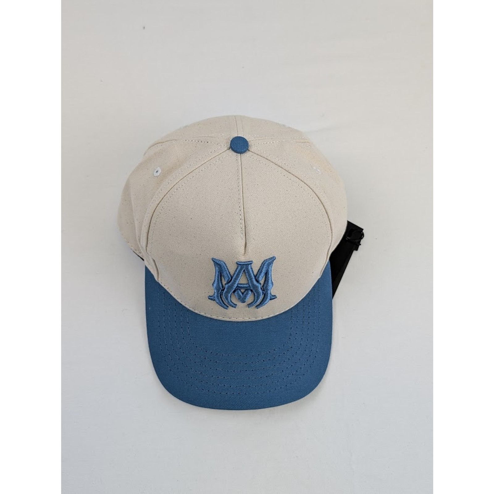 Amiri o1rshd1 Q:3 / Size: OS / MA Two Tone Canvas Hat / Cap Beige Size ONE SIZE - 8 Thumbnail