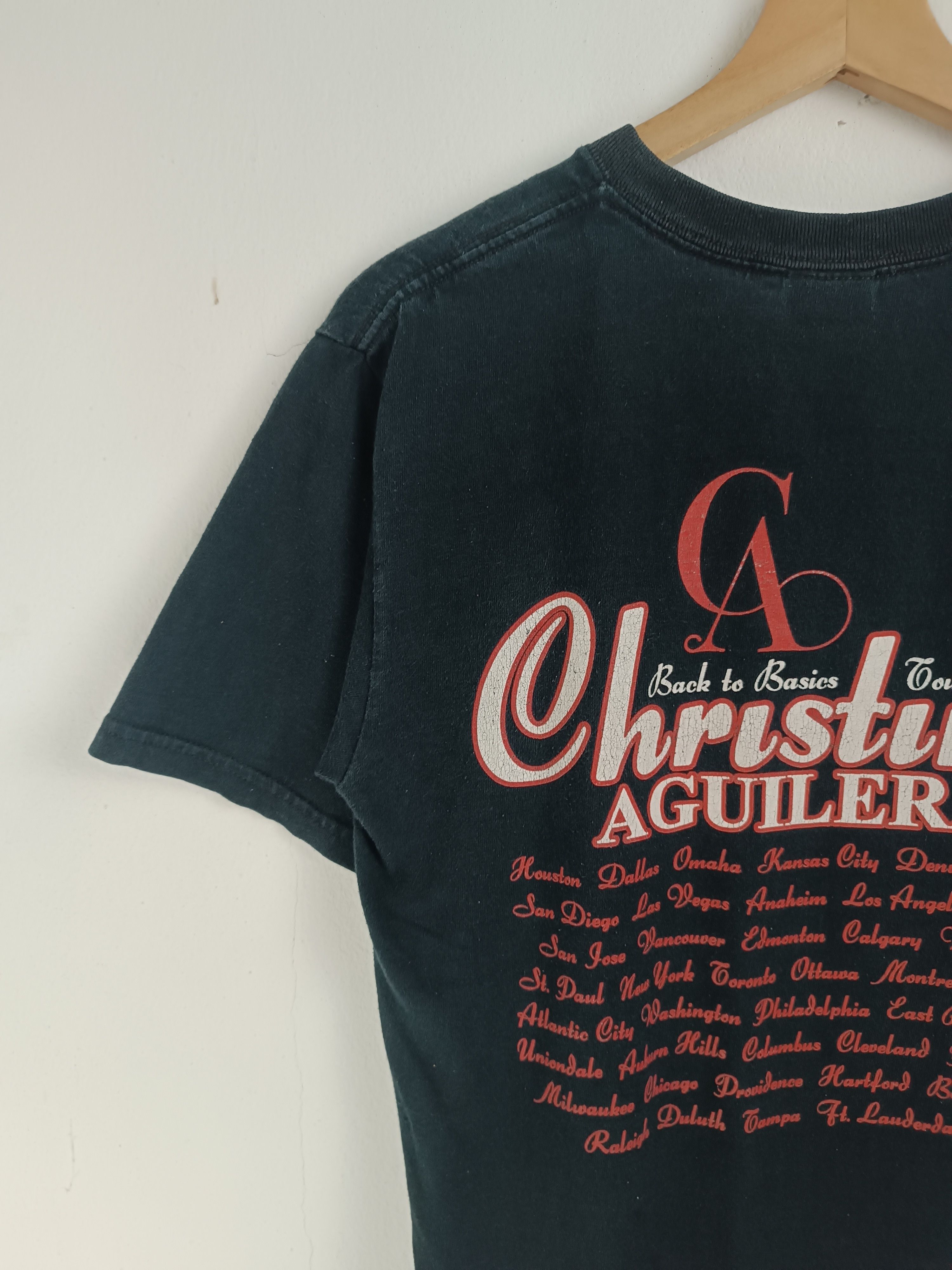 Rap Tees VINTAGE '07 CHRISTINA AGUILERA SEXY TOUR MADONNA BRITNEY Size US S / EU 44-46 / 1 - 12 Thumbnail