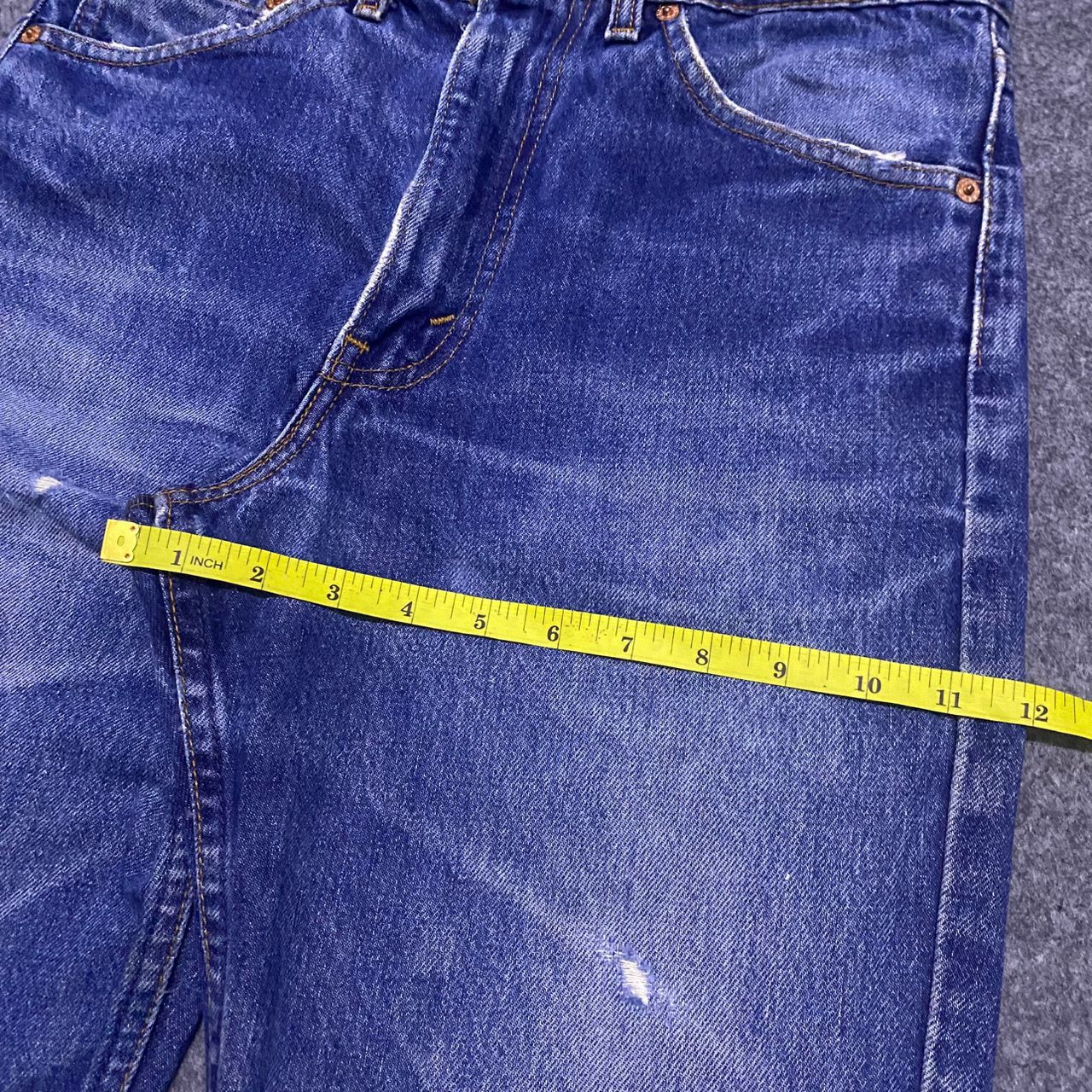 Levi's 💥Flare💥Vintage Levis 501 Distressed denim Size US 30 / EU 46 - 5 Thumbnail