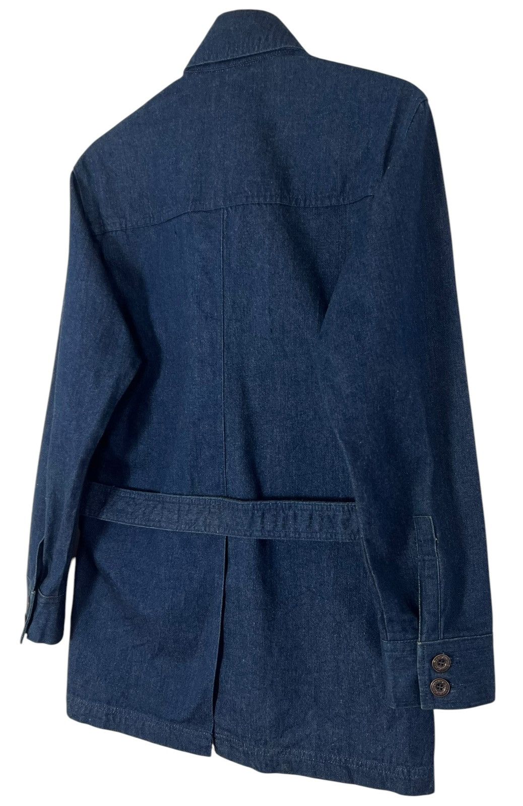 Japanese Brand 80s VICERER SELVEDGE DENIM JACKET Size US L / EU 52-54 / 3 - 6 Thumbnail