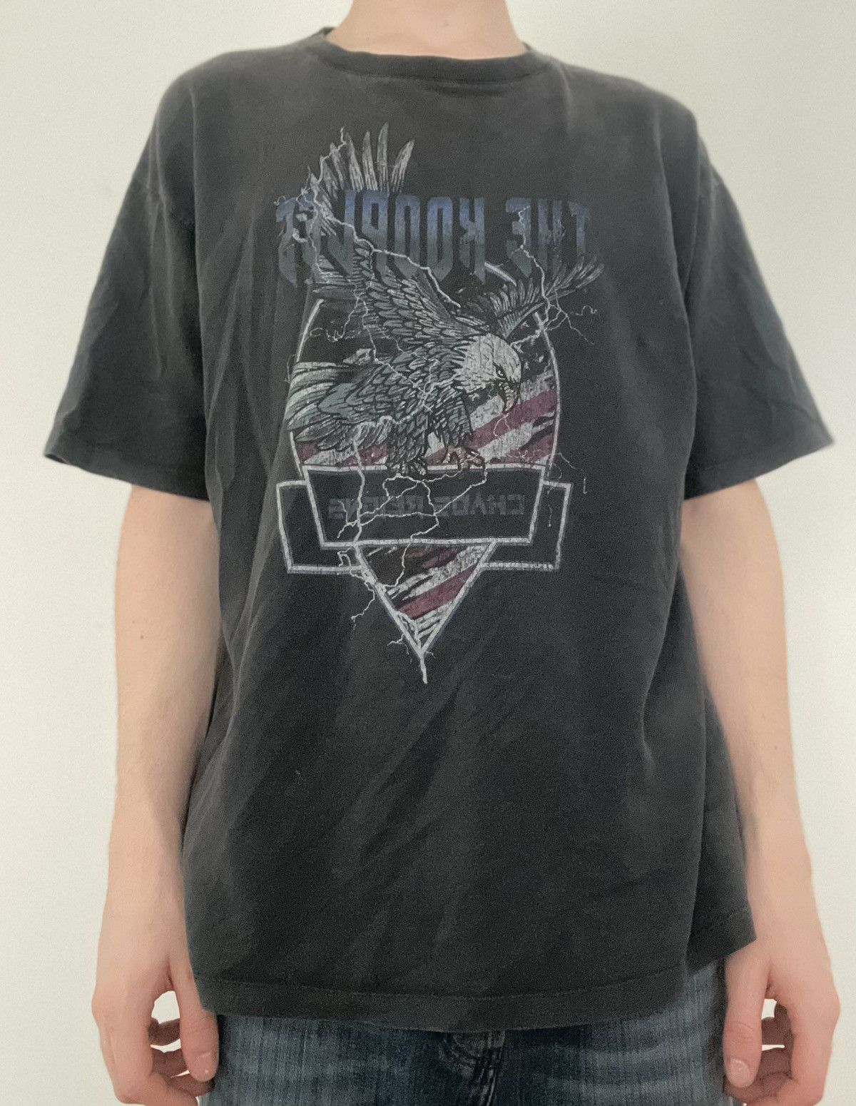 The Kooples The Kooples Eagle Graphic T-Shirt Size US M / EU 48-50 / 2 - 1 Thumbnail