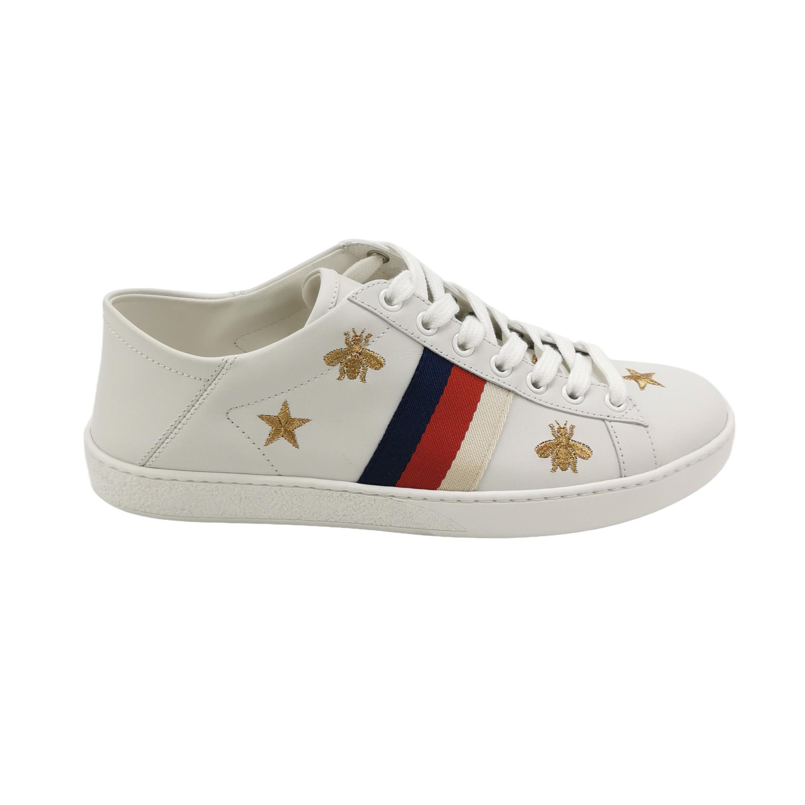 Gucci Gucci Women 7-5 Lowtop Sneakers Size US 7.5 / IT 37.5 - 1 Thumbnail