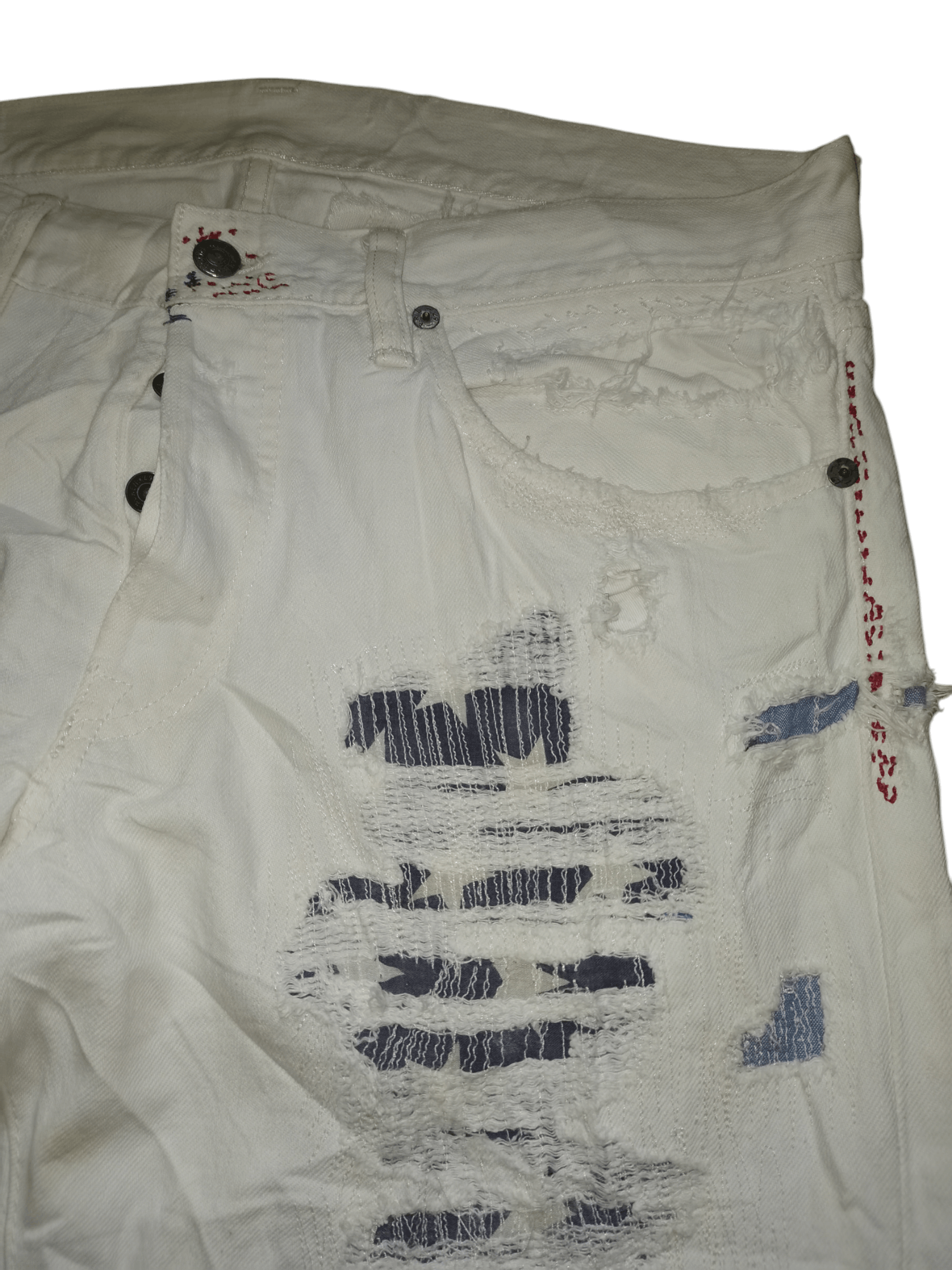 Denim & Supply Ralph Lauren × Polo Ralph Lauren Polo ralph lauren Sullivan slim distressed jeans Size US 32 / EU 48 - 6 Thumbnail