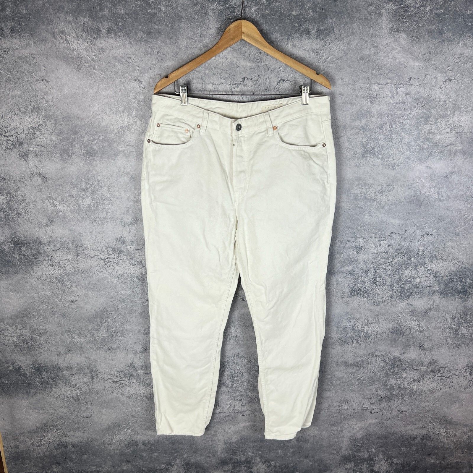 Allsaints Allsaints Pants Men's Size 34 White ` Size US 34 / EU 50 - 1 Thumbnail
