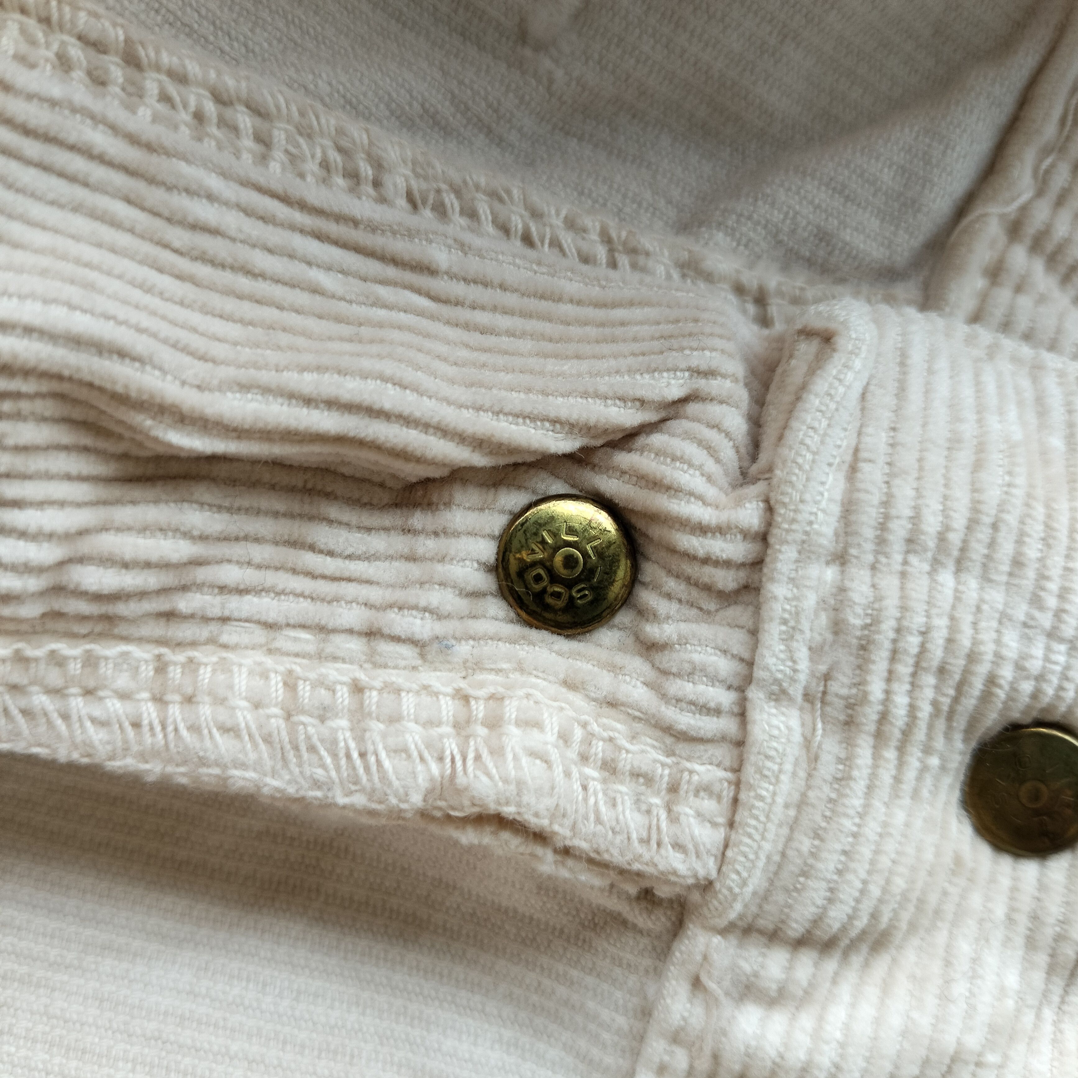 Vintage Vintage BR front pocket flare corduroy pants Size 27" / US 4 / IT 40 - 9 Thumbnail