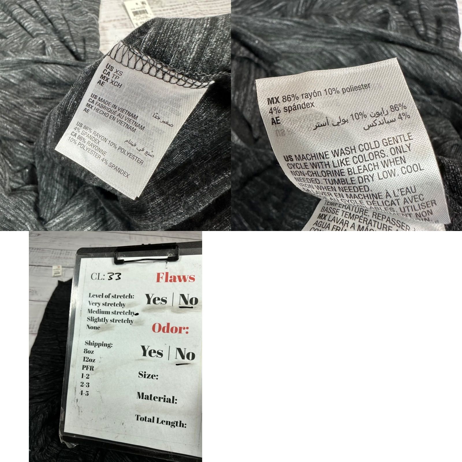 Alfani Alfani Womens Dress Sleeveless Nightgown XS Gray Lounge Sleep New Size XS / US 0-2 / IT 36-38 - 8 Thumbnail
