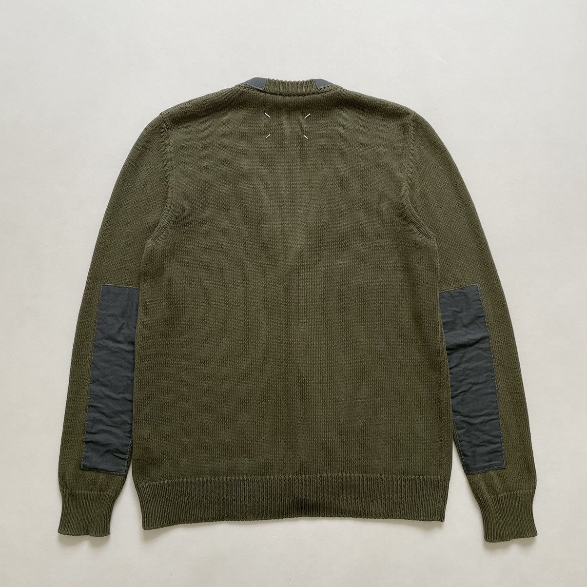 Maison Margiela S/S 13 Military Patch Detail Cardigan Size US M / EU 48-50 / 2 - 14 Thumbnail