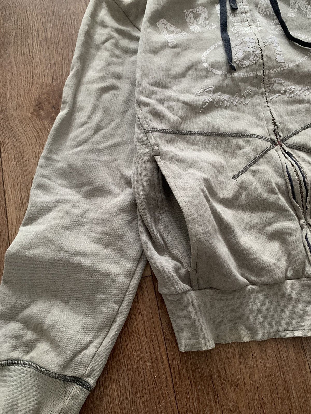 Armani × Giorgio Armani × Vintage Vintage Armani jeans Zip hoodie Size US M / EU 48-50 / 2 - 6 Thumbnail