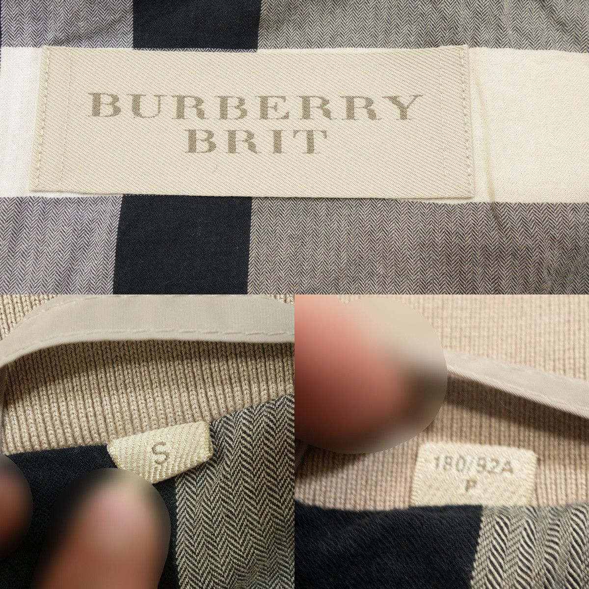 Burberry Brit Nylon Blouson Nova Check Lining Jacket Size US S / EU 44-46 / 1 - 10 Thumbnail