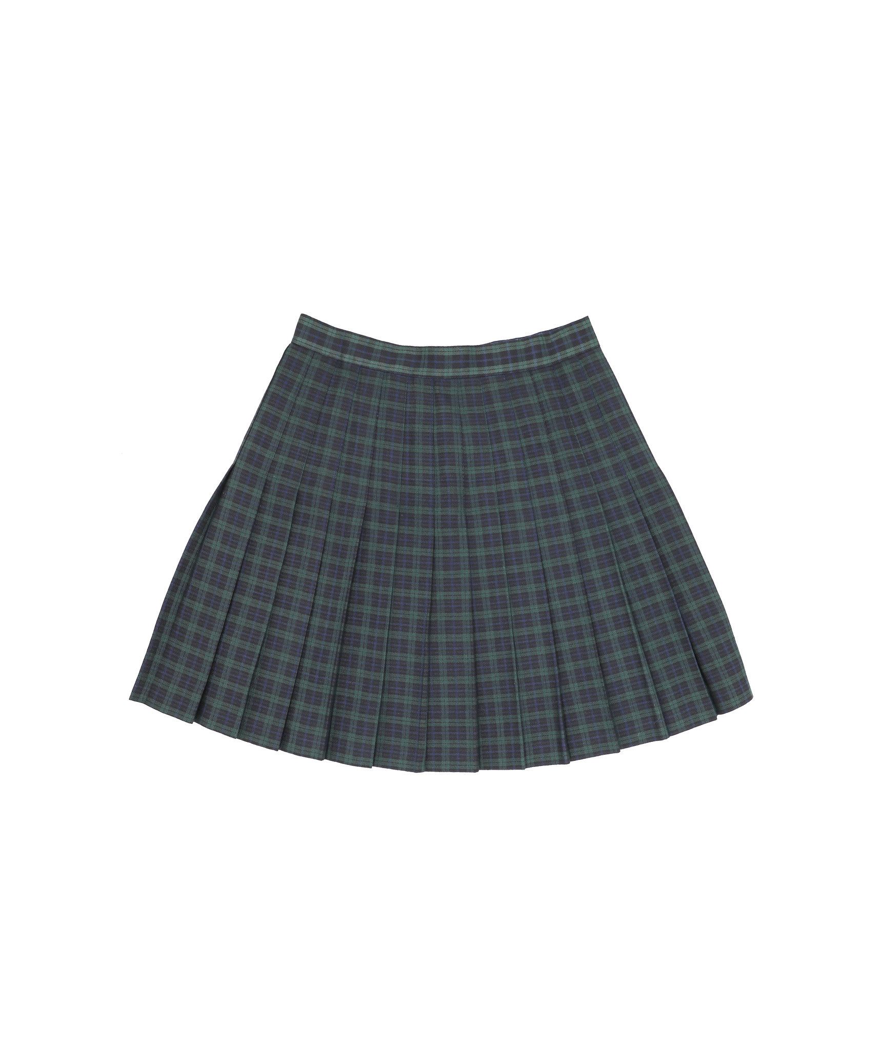 Vintage Vintage Plaid Skirt Pleated A Line High Waisted Preppy Skirt Size 26" / US 2 / IT 38 - 3 Thumbnail