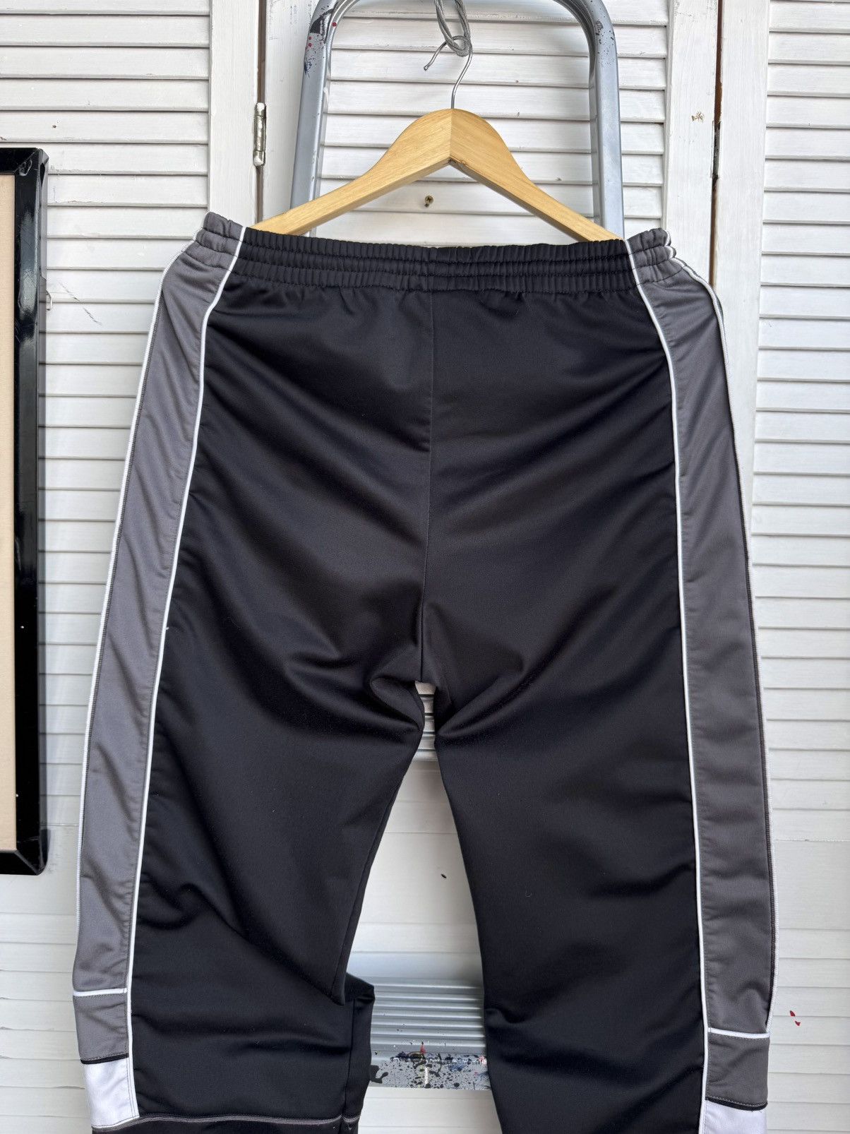 Kappa Kappa Banda Track Pants Logo Tape Joggers Monogram Black Y2K Size US 32 / EU 48 - 10 Thumbnail